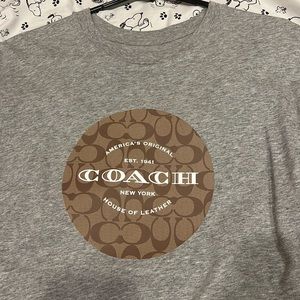 Rare Coach “House of Leather” tee